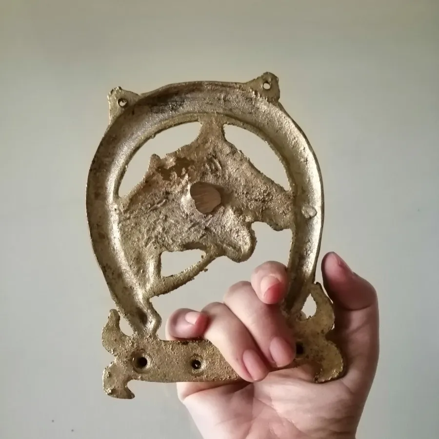 جاکلیدی دیواری برنز اسب