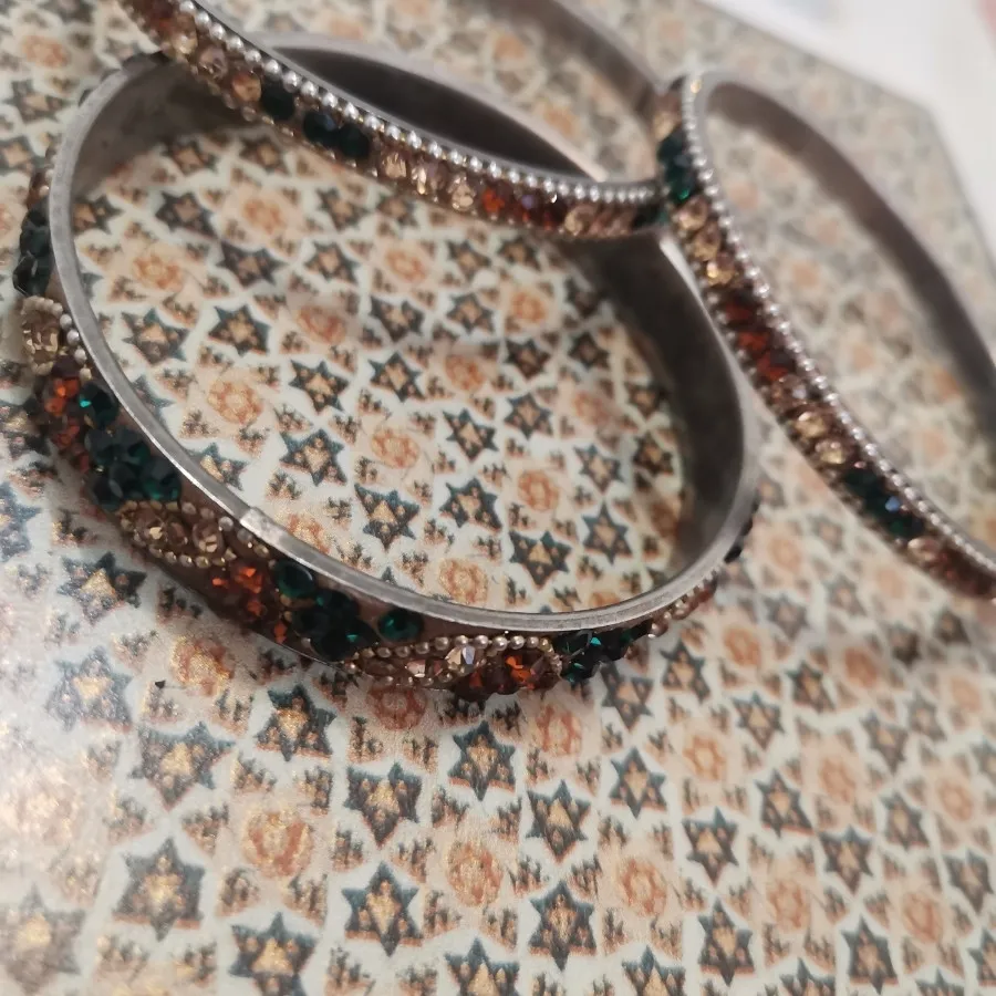 سه عدد النگو هندی سبز