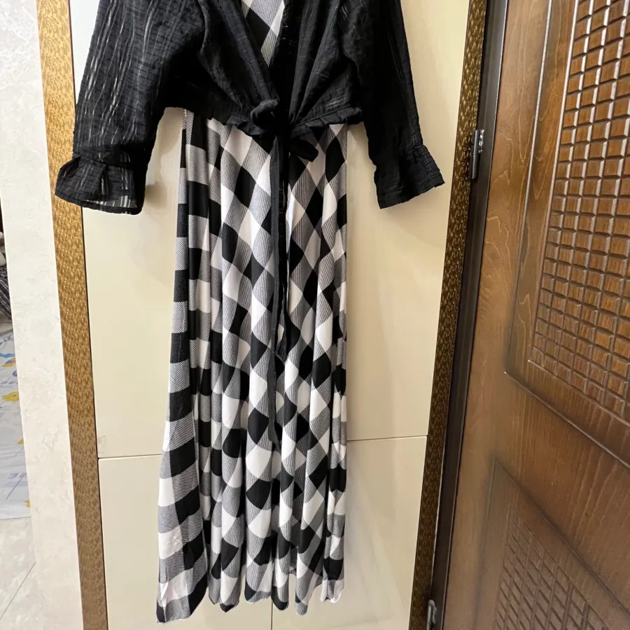 ست کت و سارافون چارخونه