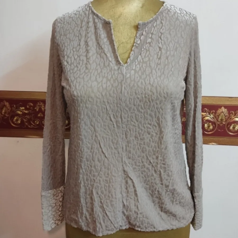 شومیز حریر طرح پلنگی