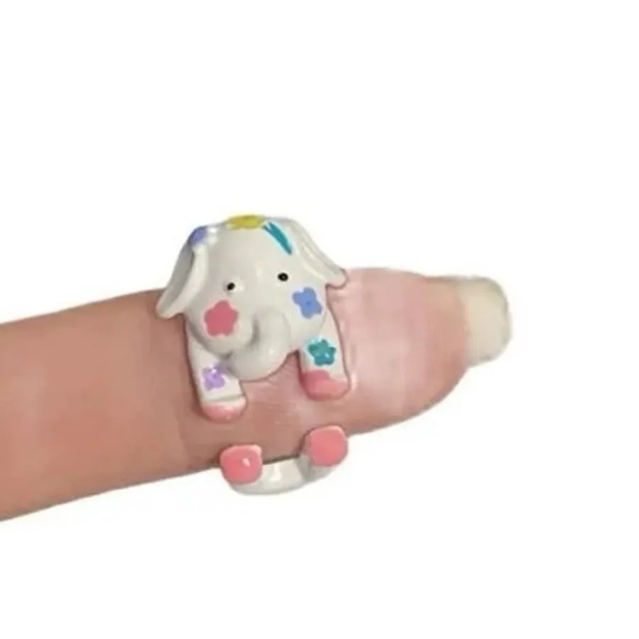 انگشتر فیل سفید بامزه