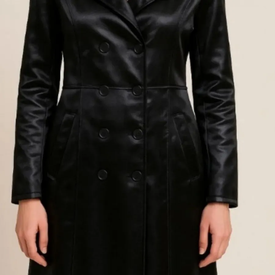 پالتو براق مشکی