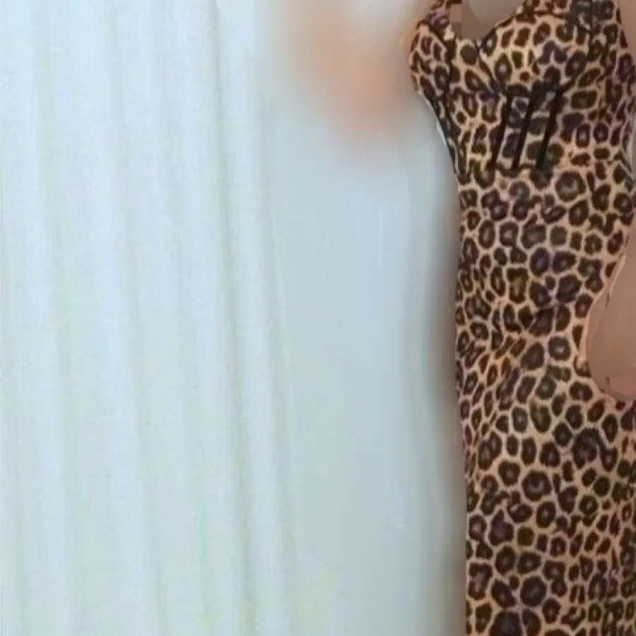 کت و سارافون مجلسی پلنگی