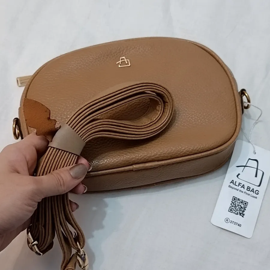 کیف چرم زنانه برند آلفا