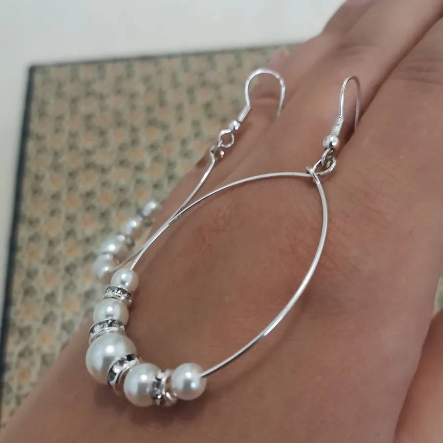 گوشواره نقره اکسسوری