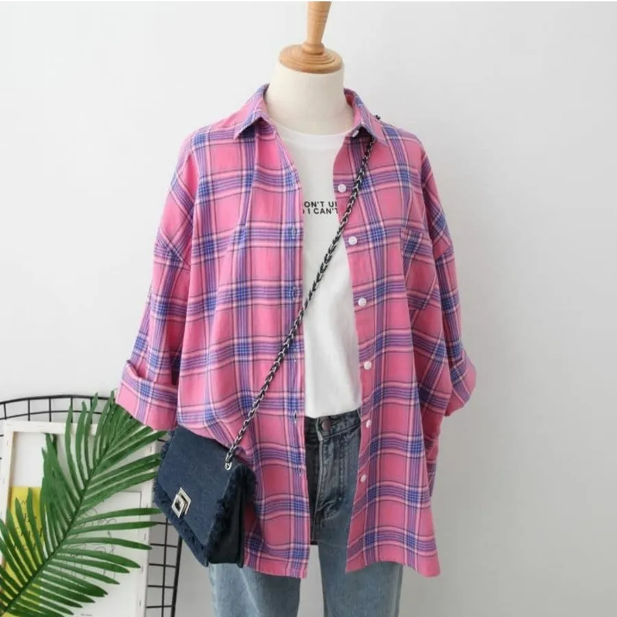 شومیز مانتویی نخی