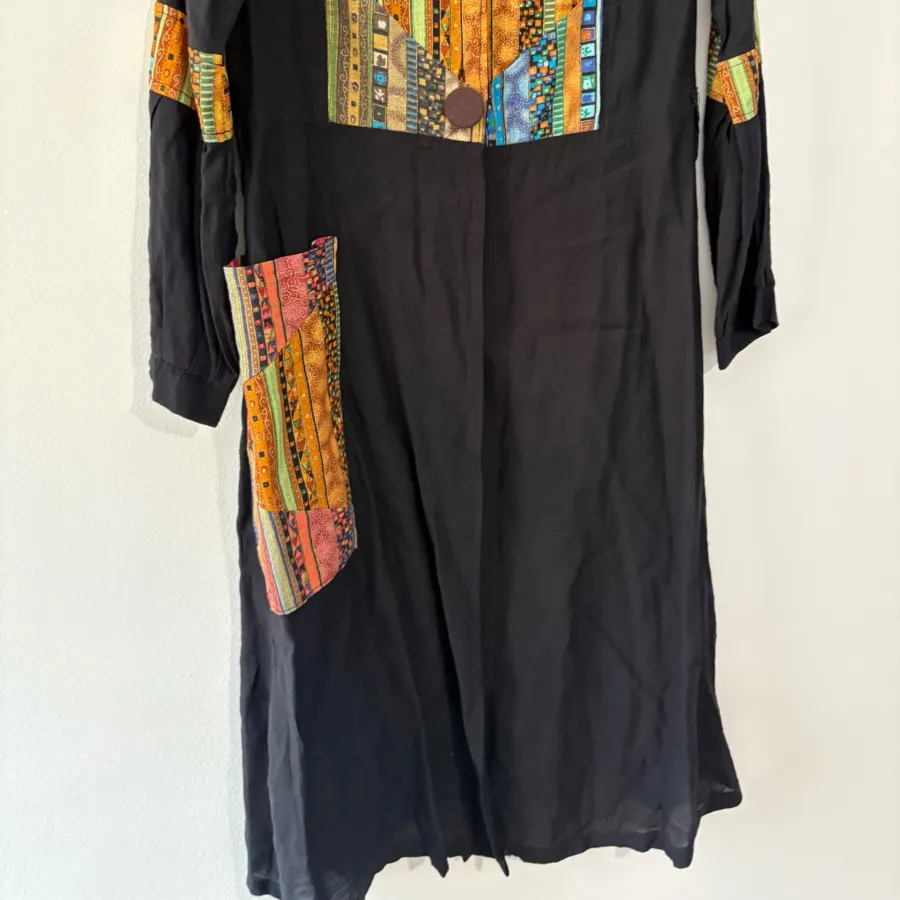 مانتو مشکی سنتی