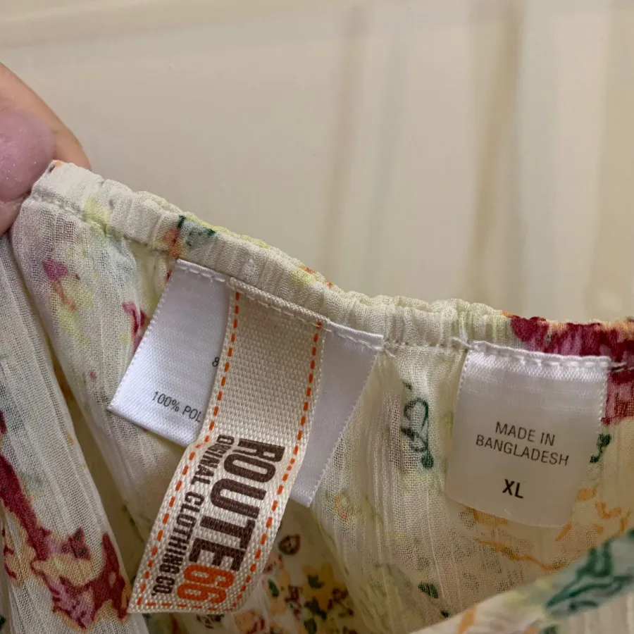 تاپ گلدار برند خارجی