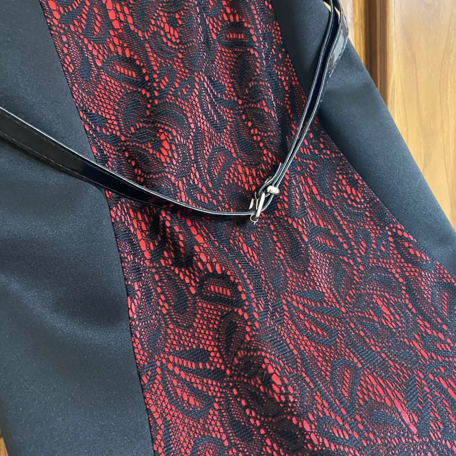 پیراهن مشکی گیپور