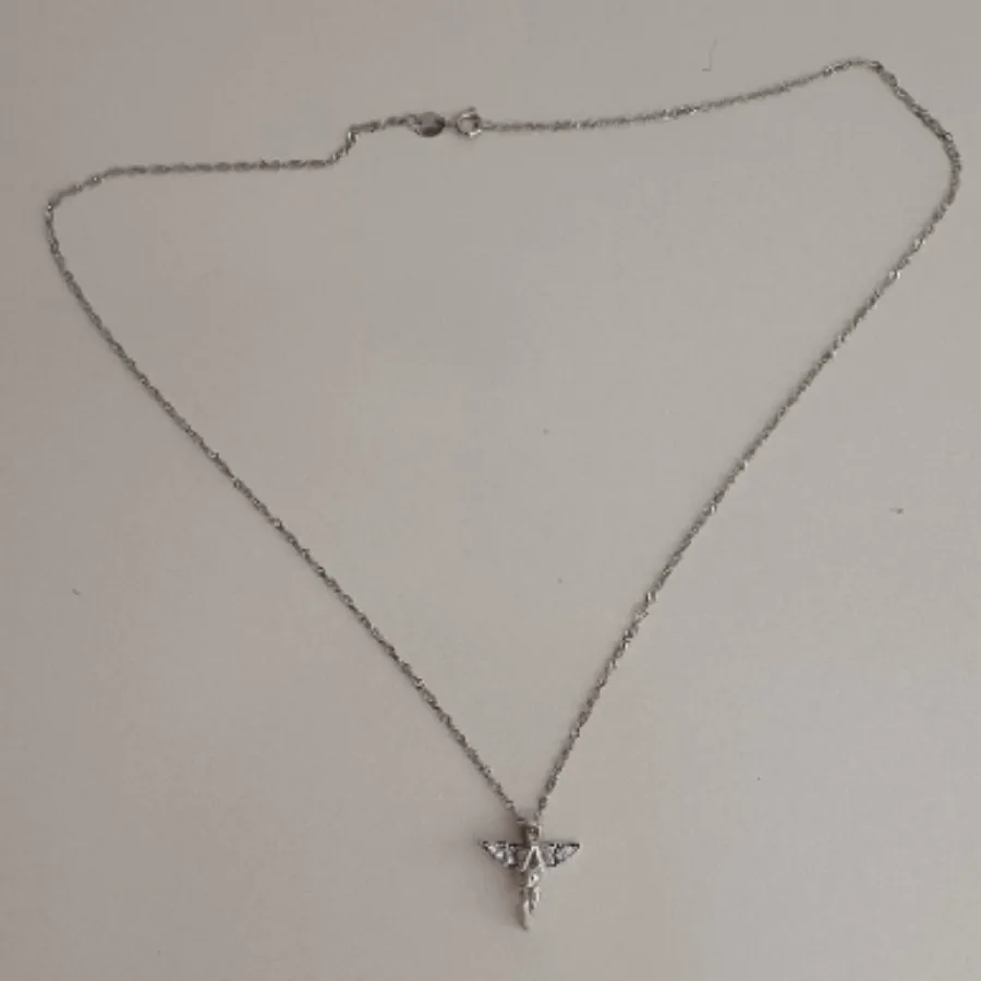 پلاک نقره فرشته