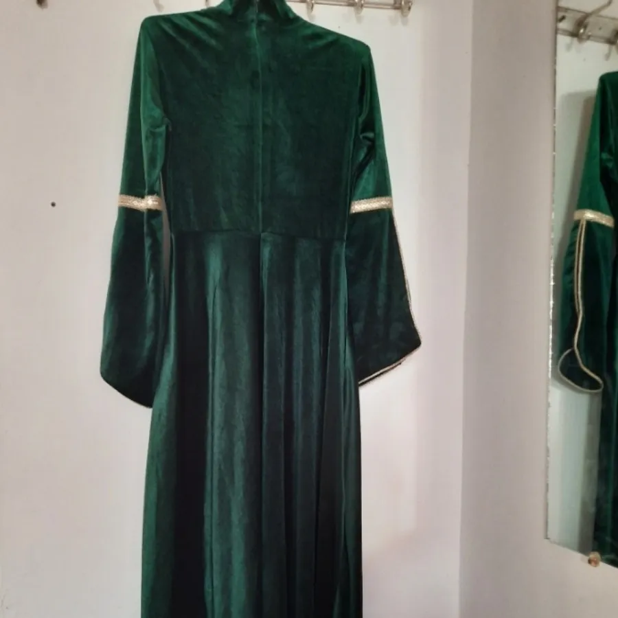 لباس مجلسی مخمل قاجاری