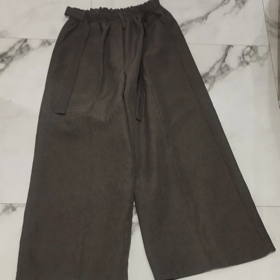 شلوار بگ پارچه ای