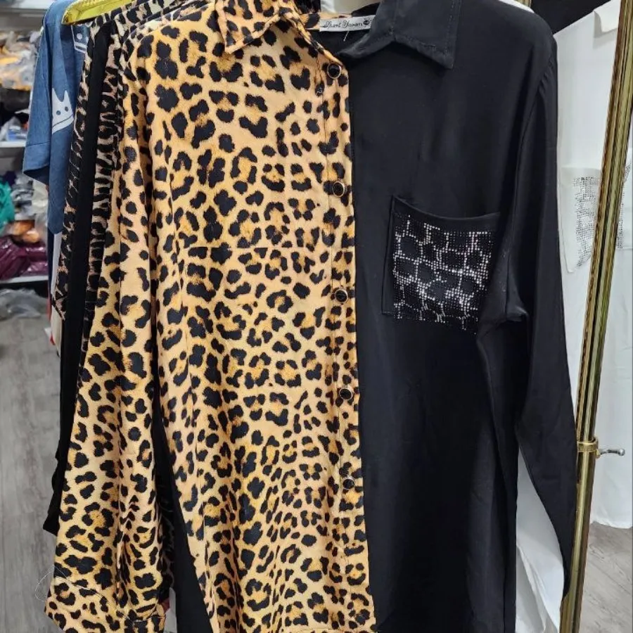 شومیزالیزه پلنگی مجلسی