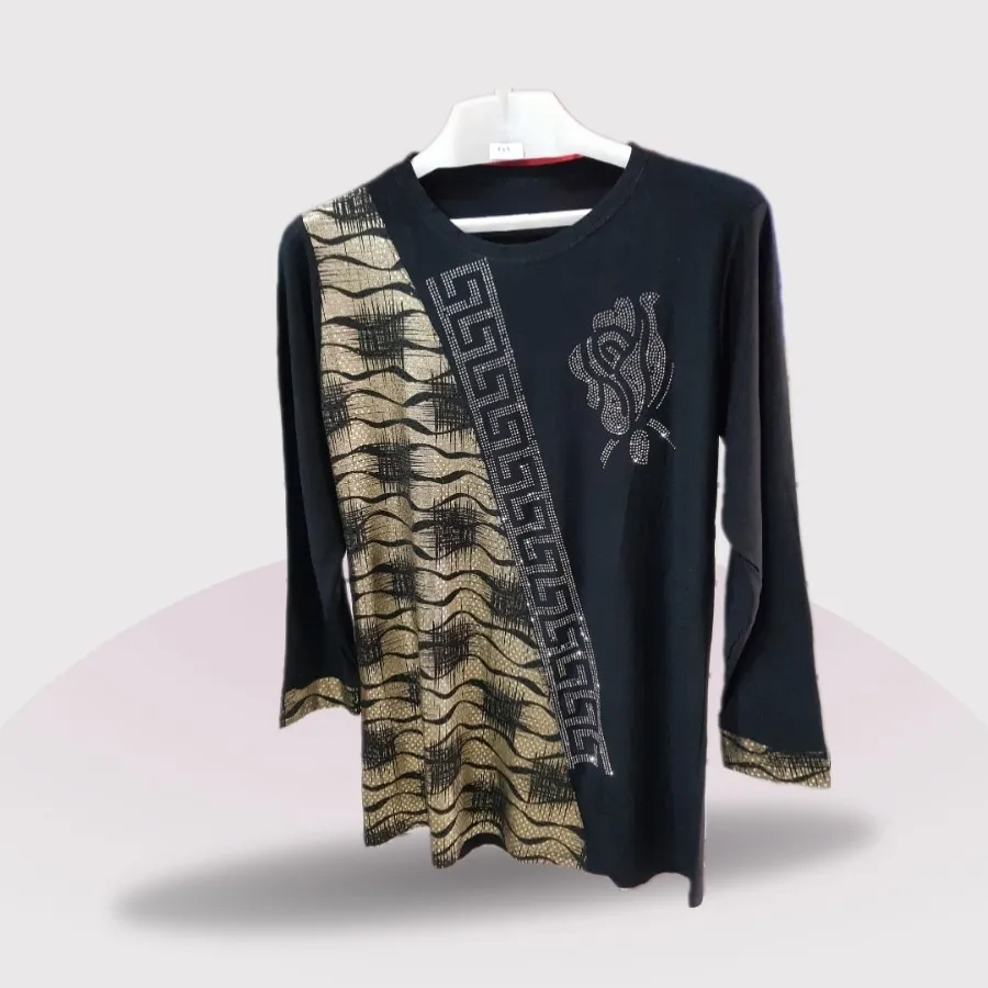 بلوز مجلسی لمه نگینی