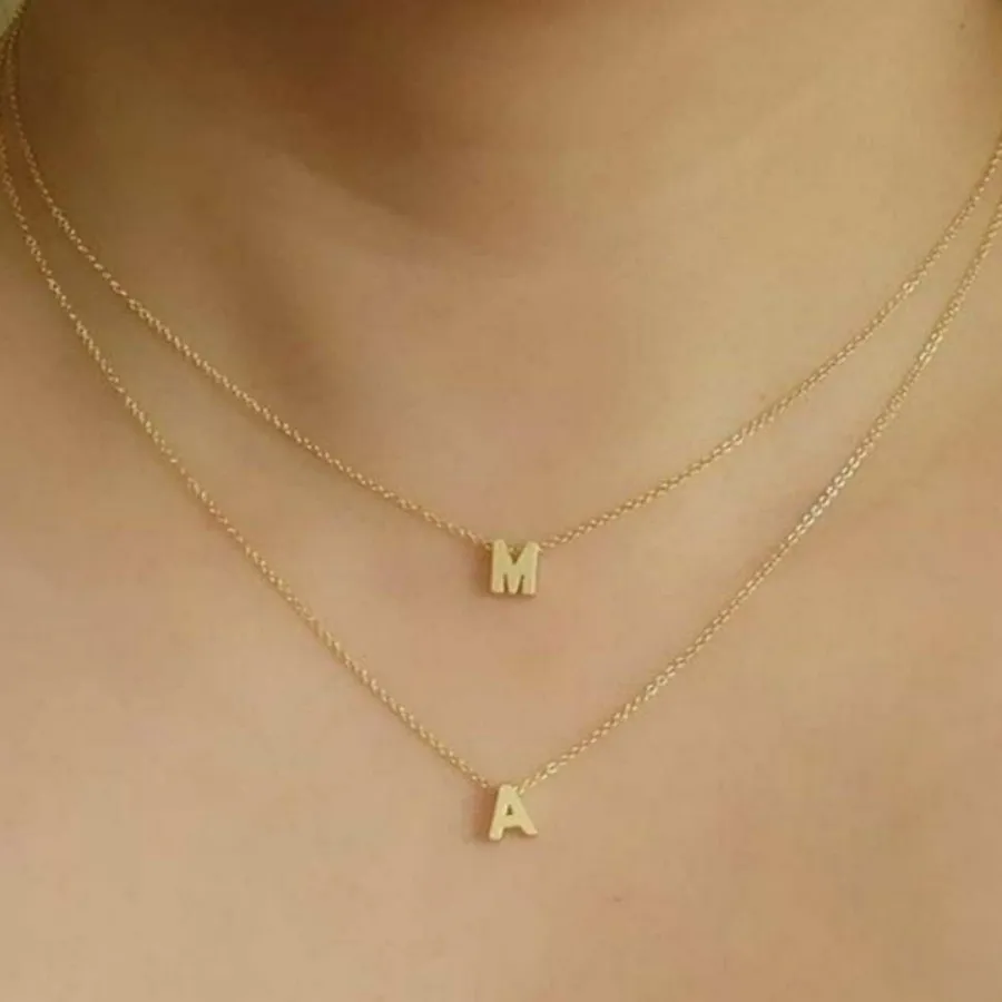 گردنبند دولاین حروف برجست