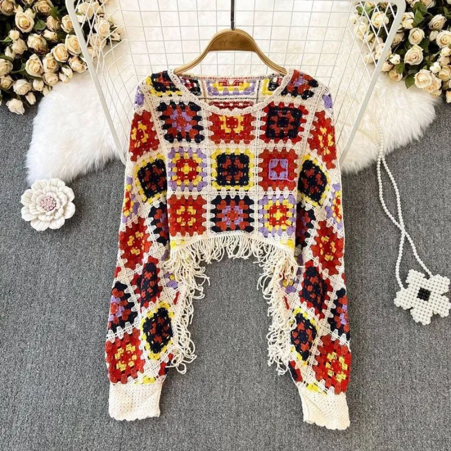 شومیز قلاب بافی