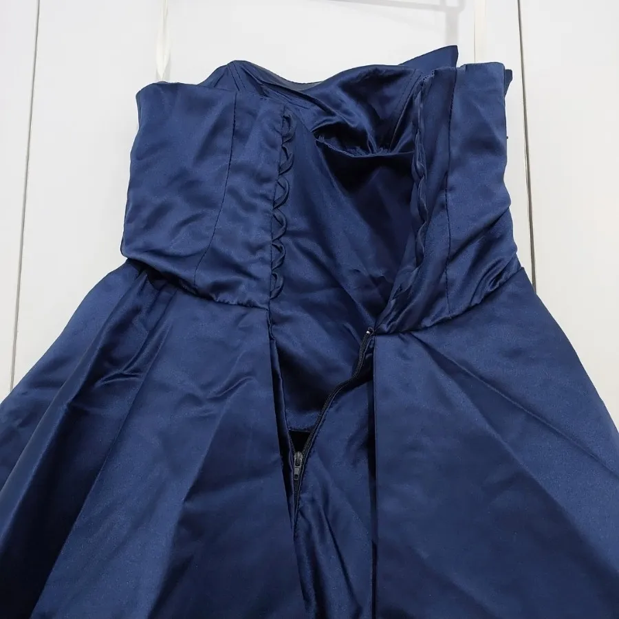 پیراهن مجلسی سرمهای عروس