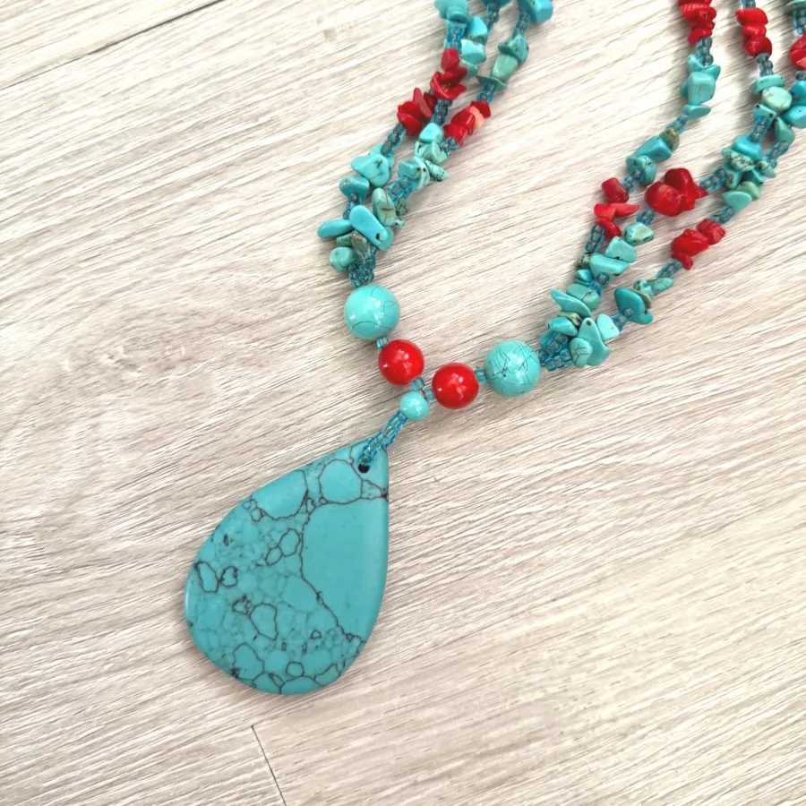 گزدنبند سنگ فیروزه