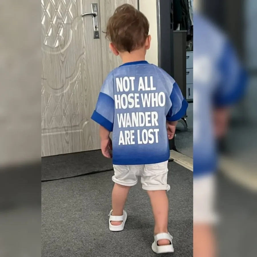 تیشرت باکسی بچگانه