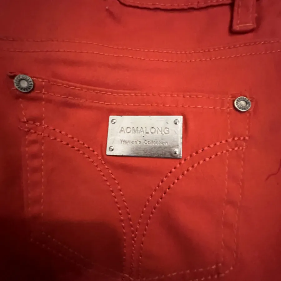 شلوار 80 نارنجی  برند