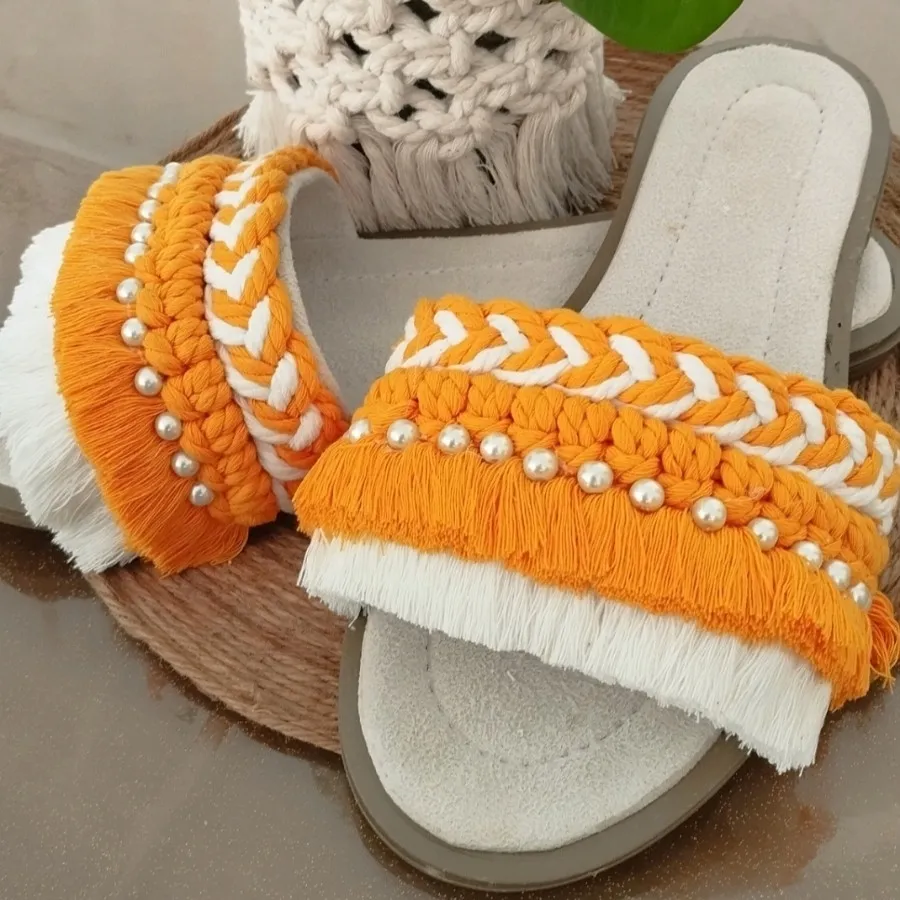 صندل مکرومه