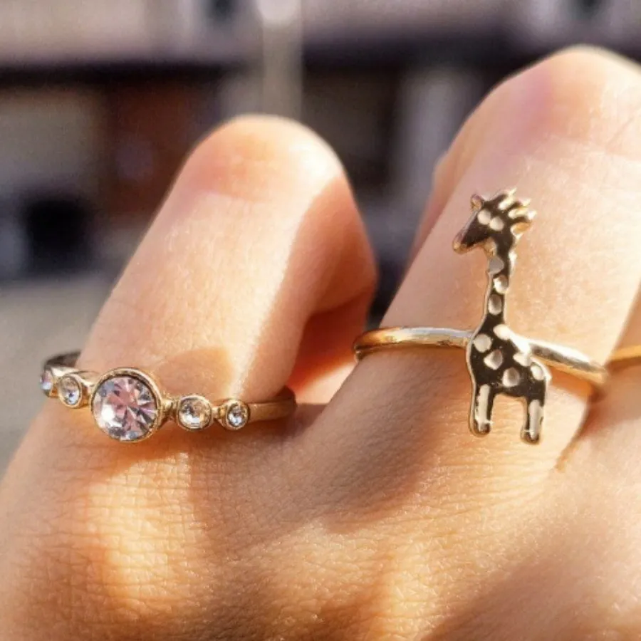 انگشتر مینیمال تابستونی