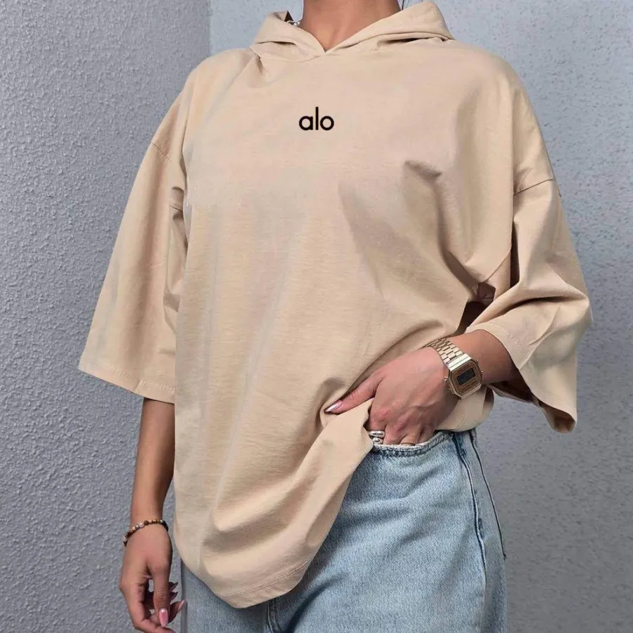 تیشرت باکسی کلاهدار