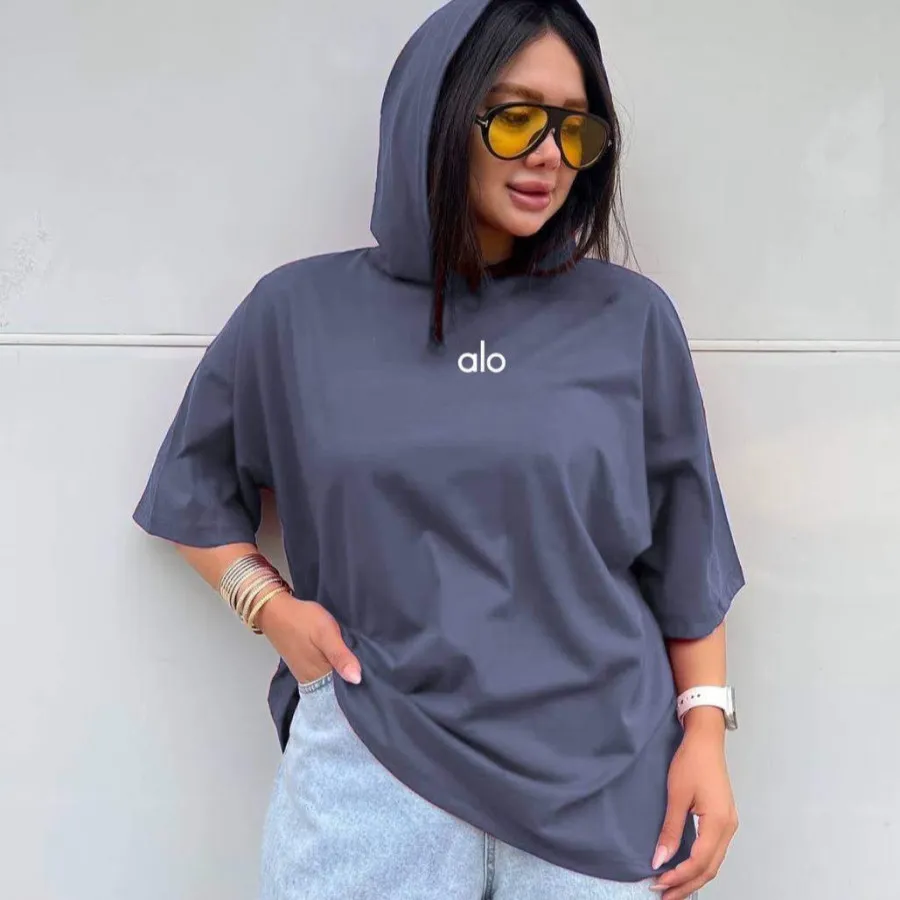 تیشرت باکسی کلاهدار