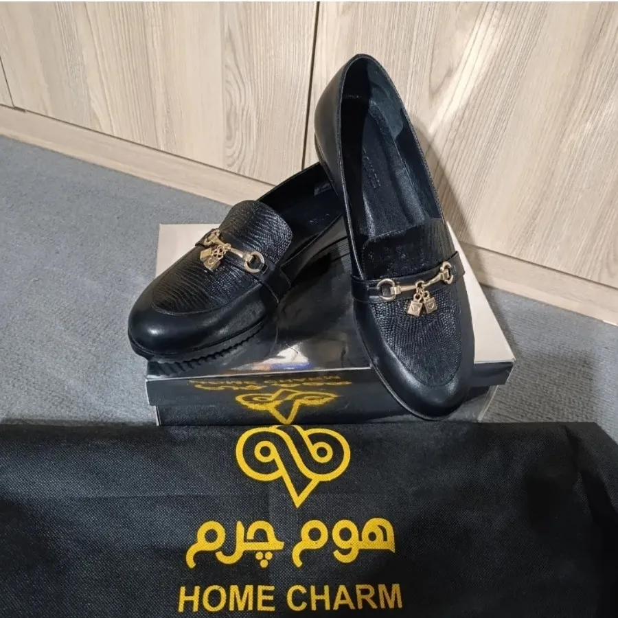 کفش رسمی مشکی Home Charm