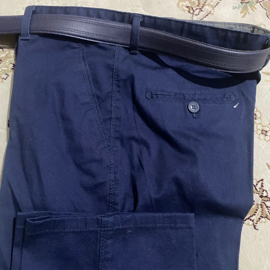 شلوار کتان مردانه بزرگ