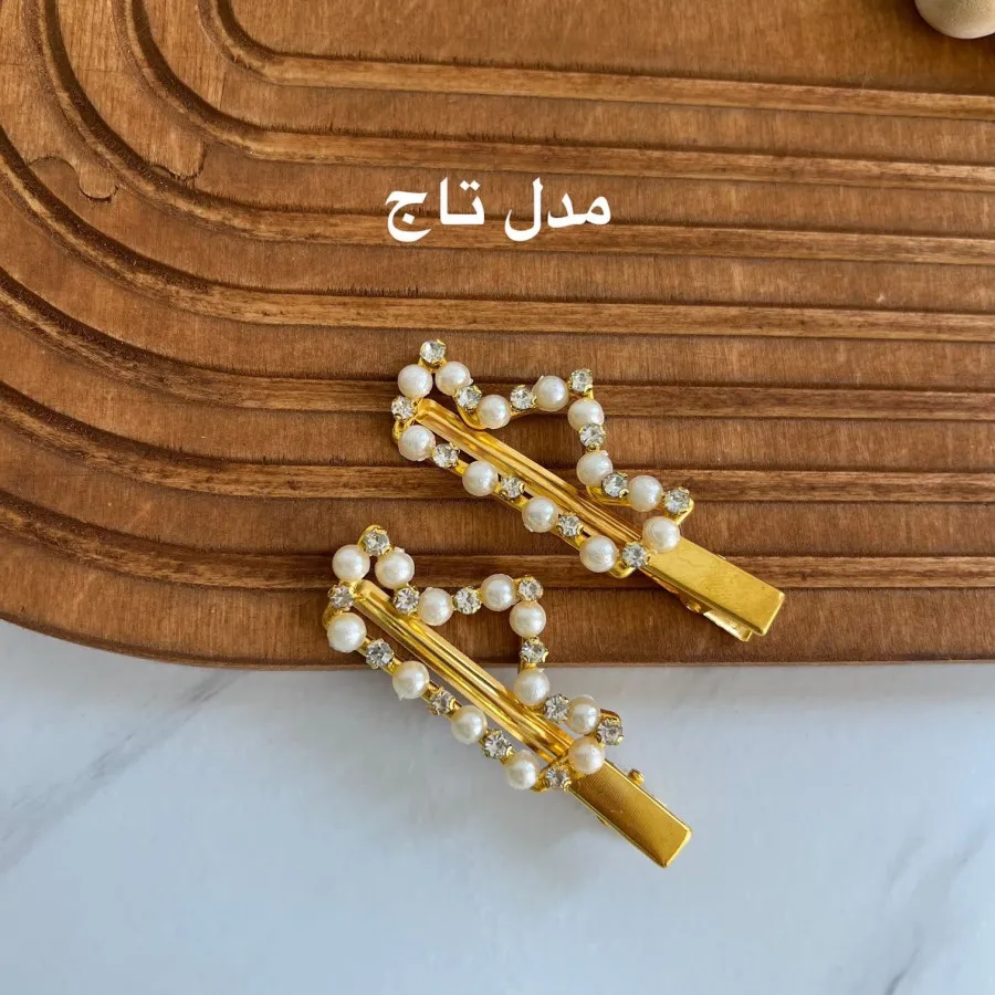 گیره مو مرواریدی
