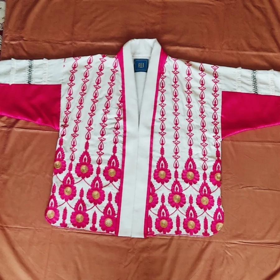 کت مجلسی طرحدار لینن