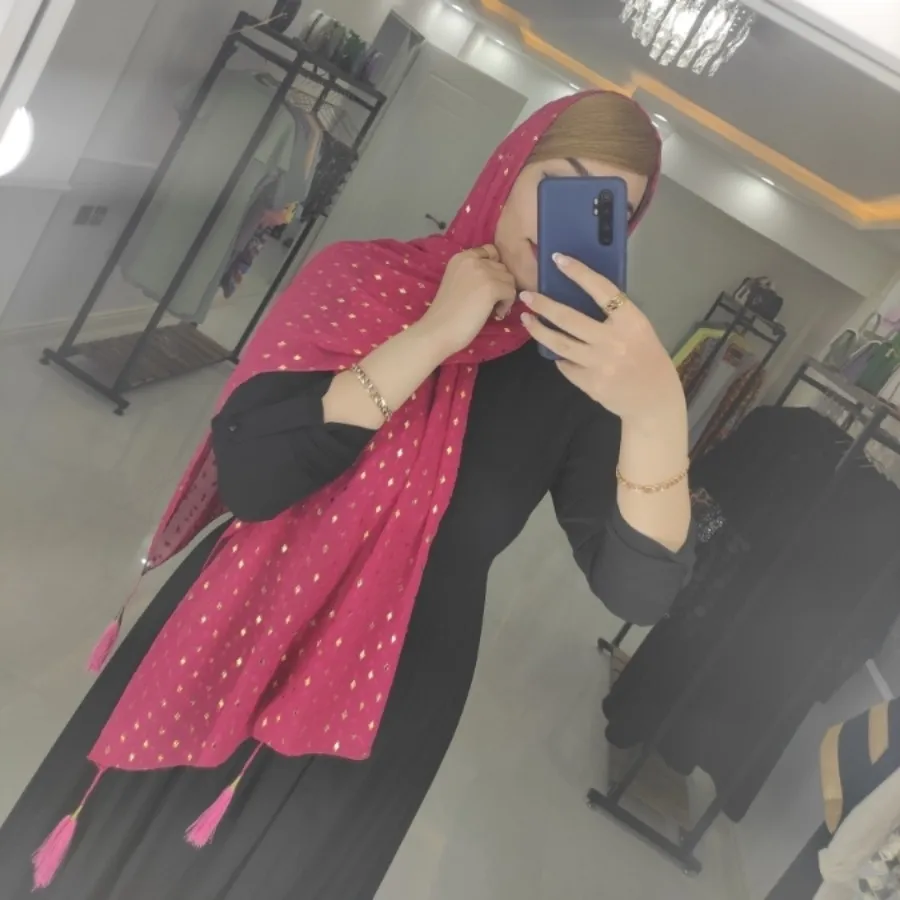 شال اشکی طلاکوب