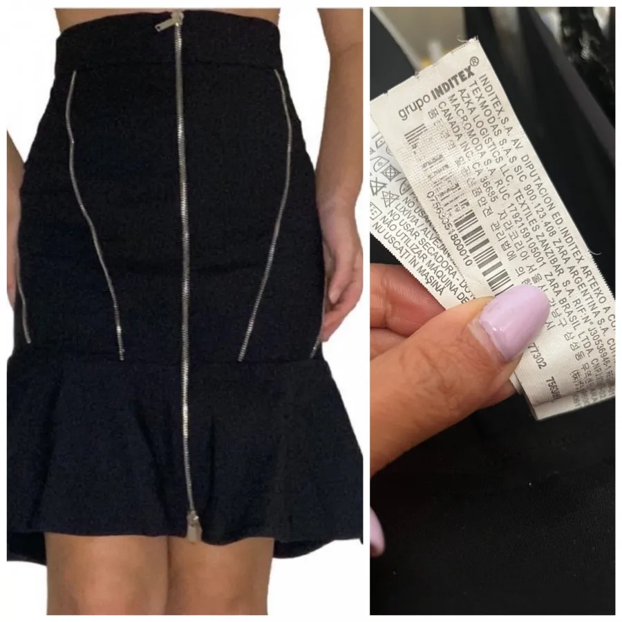 دامن زارا zara