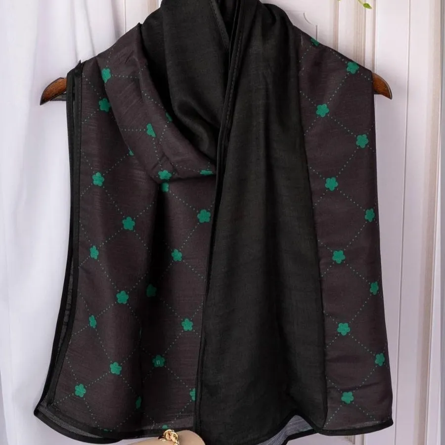 شال دو تیکه نخی