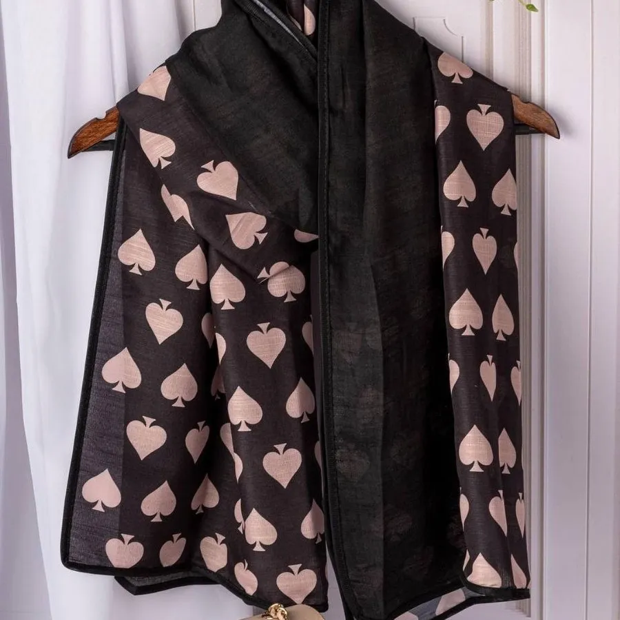 شال دو تیکه نخی