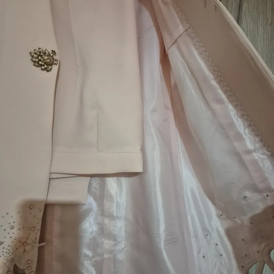 کت و شلوار زنانه گلبهی