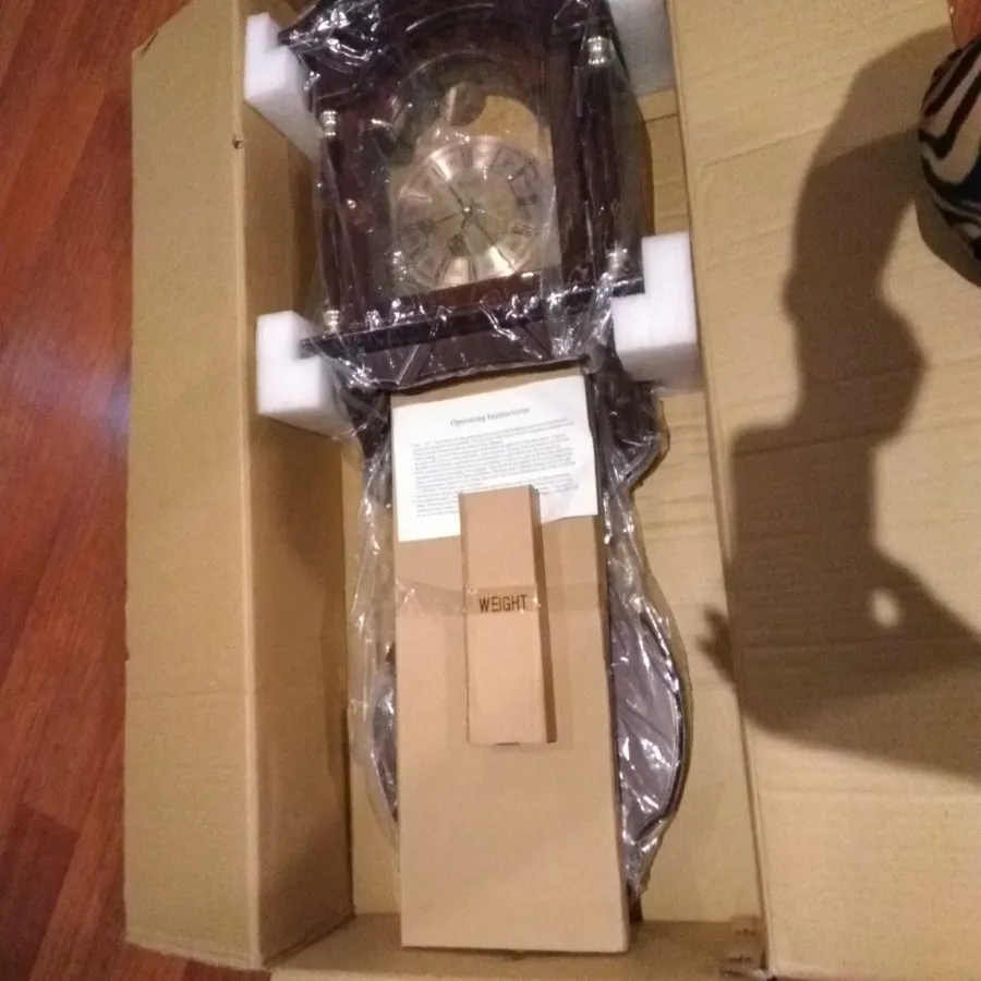 ساعت دیواری چوبی وارداتی