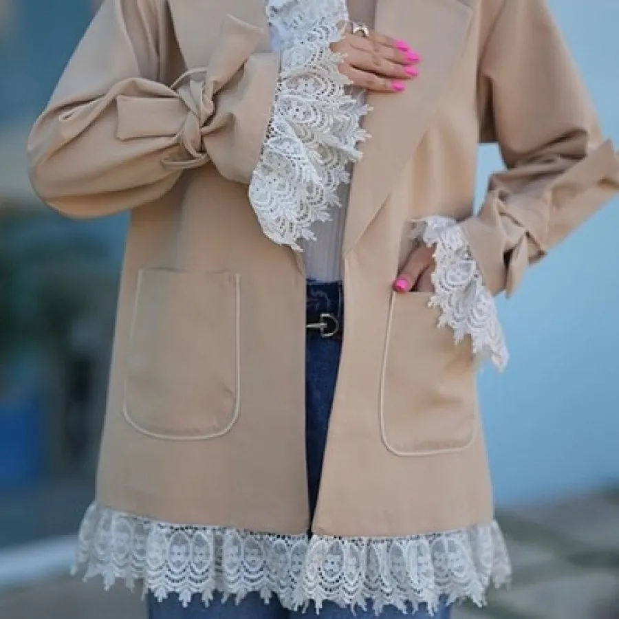 مانتو کتی گیپور دار