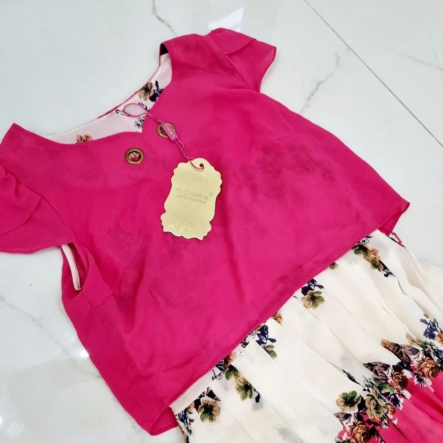 پیراهن ساحلی حریر