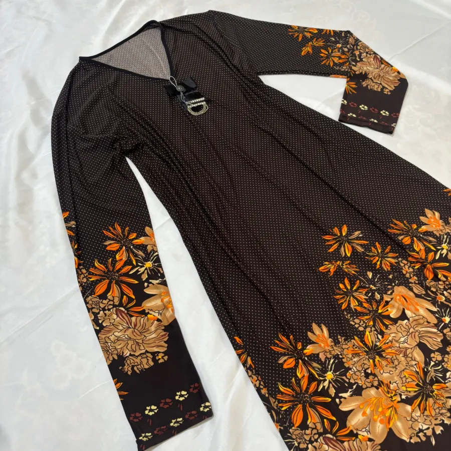 پیراهن گلدار