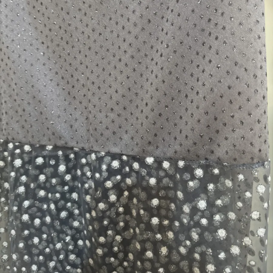 شال مجلسی نقره ای