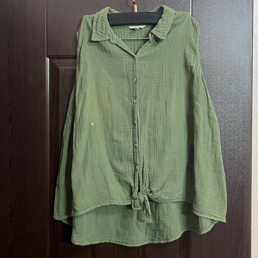 شومیز جلو گره ای نخی