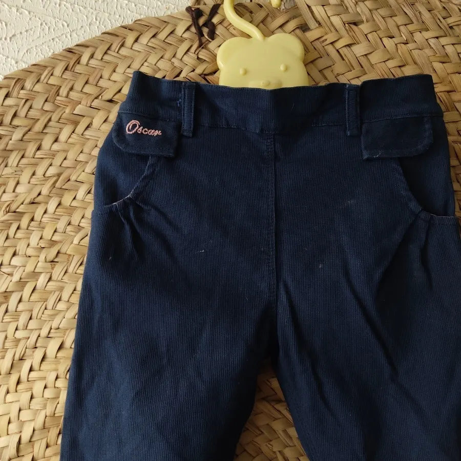 شلوار کبریتی سورمه ای