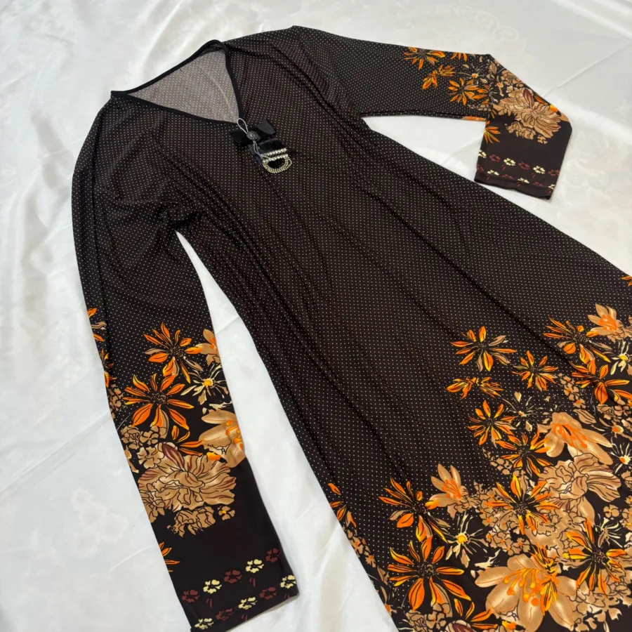 پیراهن گلدار