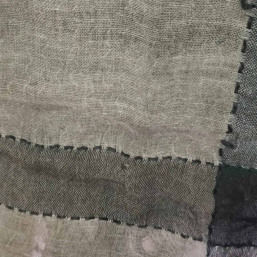 شال نخ کنفی تابستونی