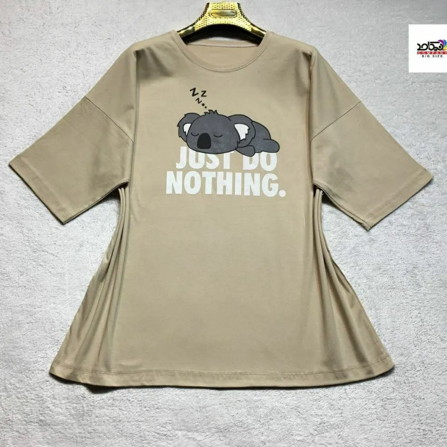 تیشرت لانگ سایز بزرگ