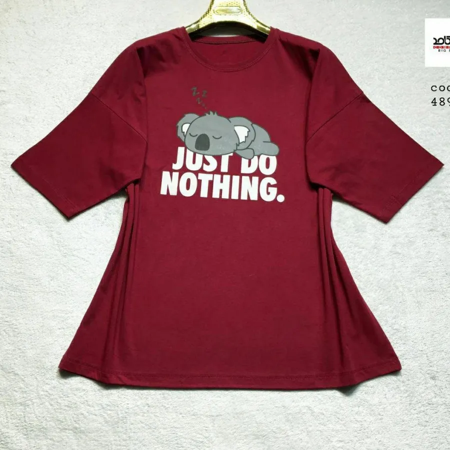 تیشرت لانگ سایز بزرگ