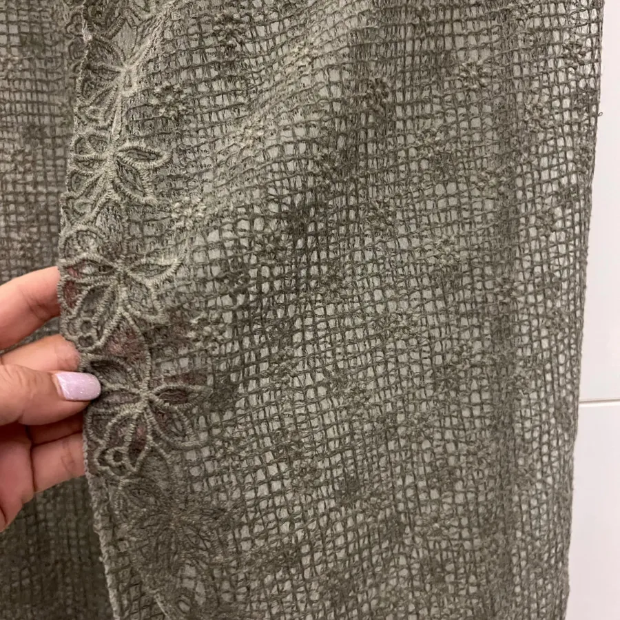 شال قلاب بافی خامه دوز