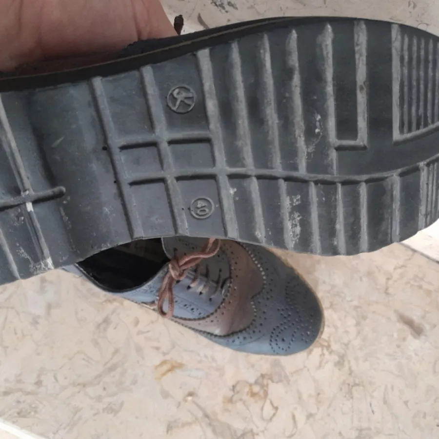 کفش چرم مریم